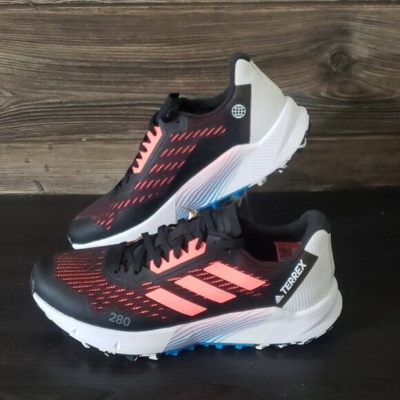 New Adidas Terrex Agravic Flow Womens Trail Running Sneakers Size 7 Outdoor - Picture 3 of 10